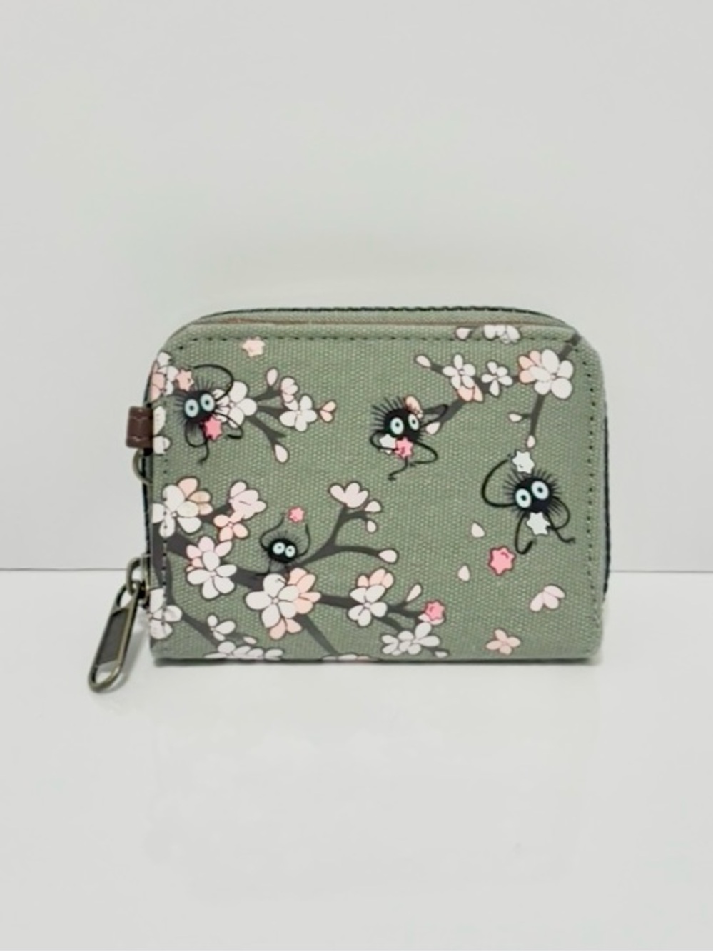 Studio Ghibli Spirited Away Soot Sprites Cherry Blossom Mini Wallet